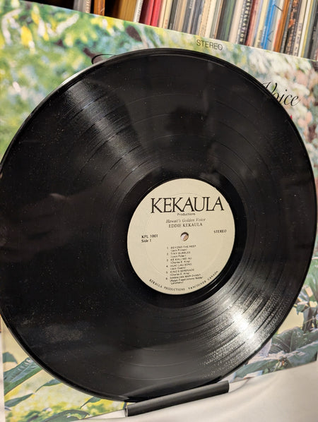 Eddie Kekaula, LP, VG, Hawaii's Golden Voice, KPL 1001 (singed, not verified)3