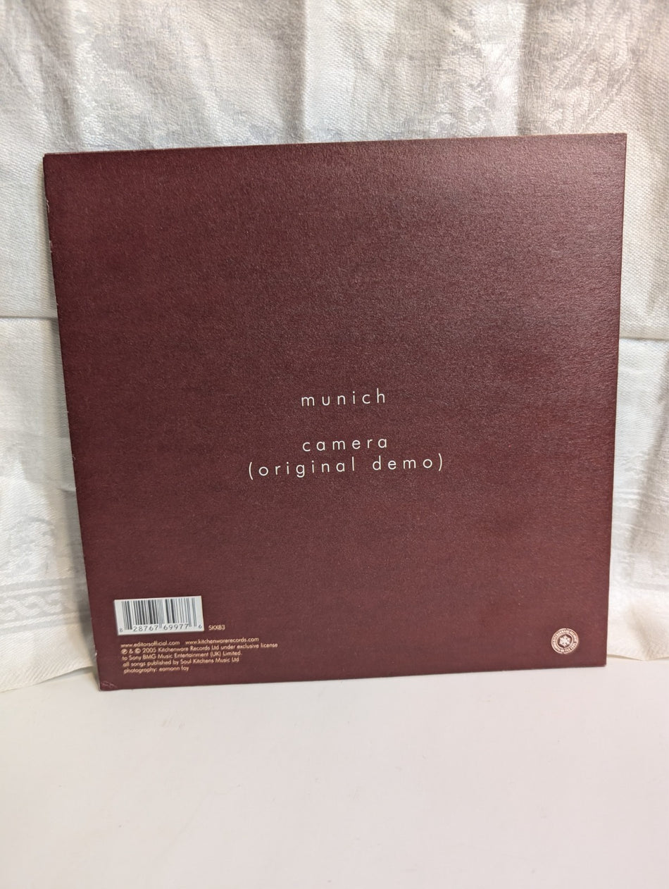 EDITORS - MUNICH - 7" VINYL RECORD