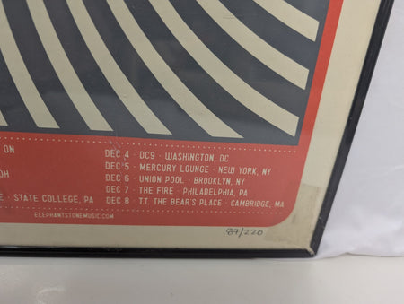 Elephant Stone   2012 Tour #'D Print OOP4
