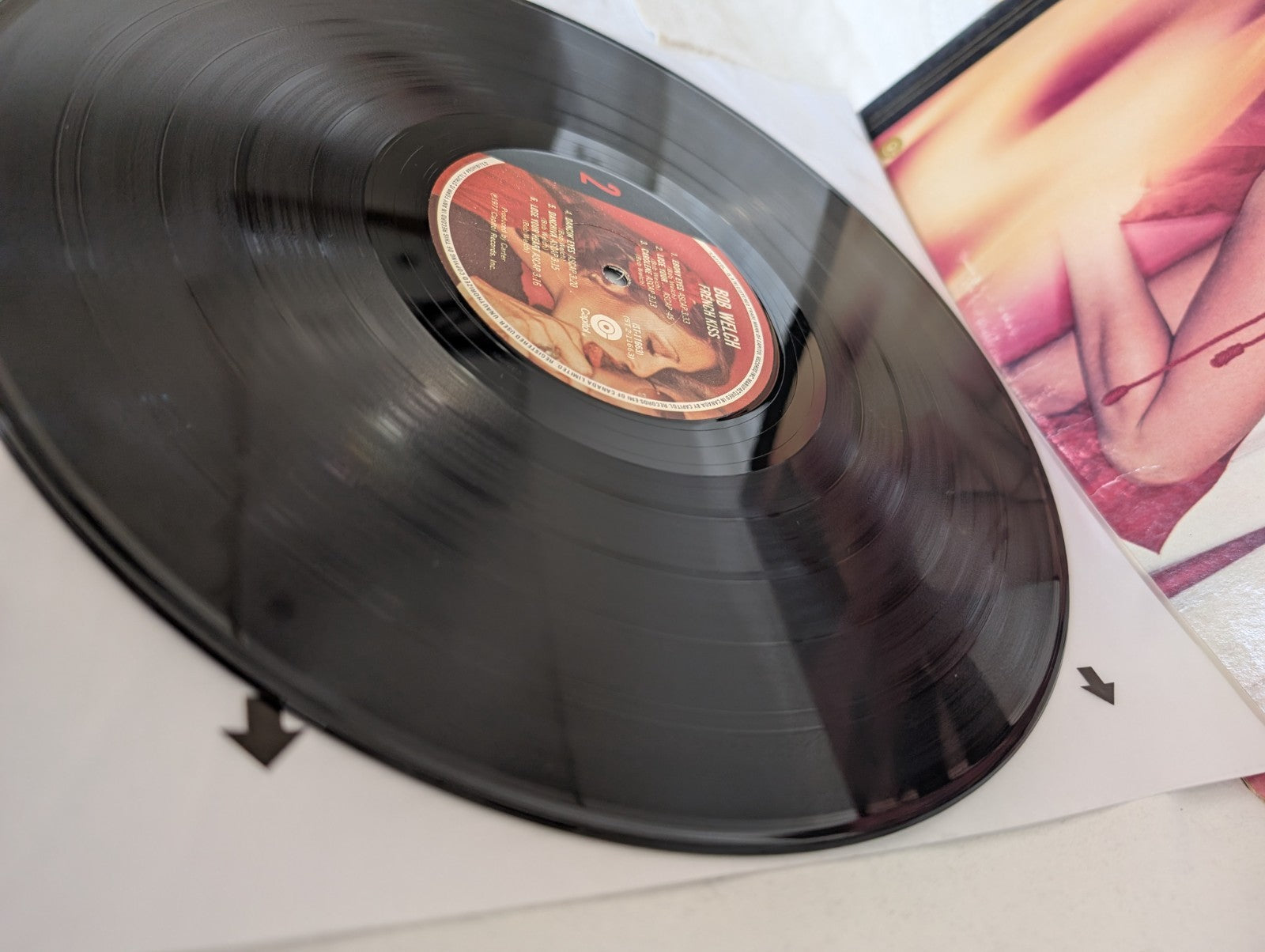 BOB WELCH - FRENCH KISS - LP 1977 - CAN #SW-11663