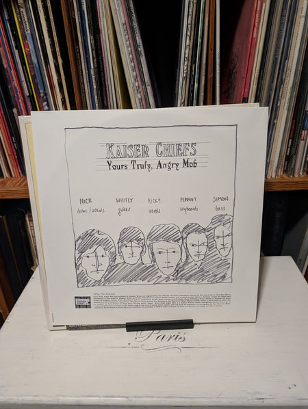 KAISER CHIEFS   YOURS TRULY, ANGRY MOB  LMT, YLW, GREEN "12 RECORD3