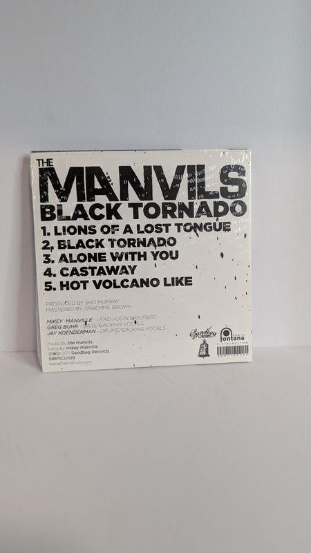 THE MANVILS - BLACK TORNADO  (EP) *NEW*