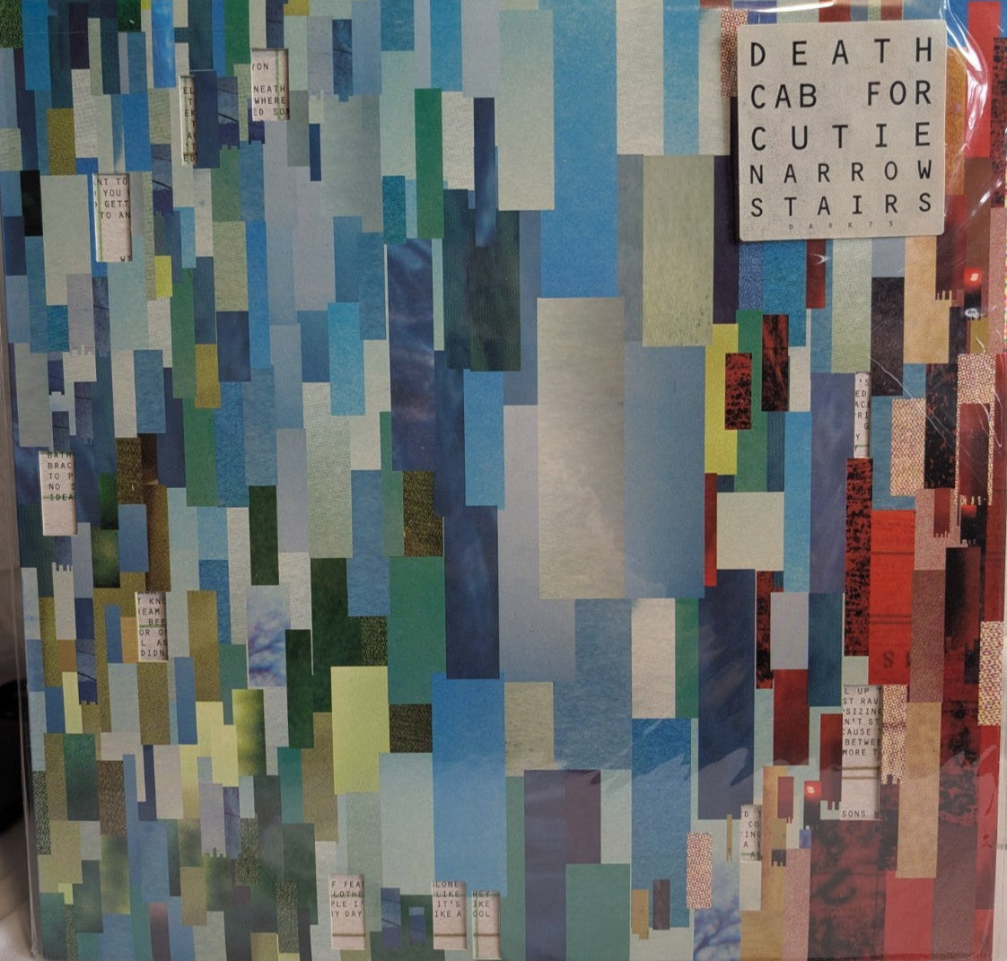 DEATH CAB FOR CUTIE - NARROW STAIRS - LP, + 7" W/ OG SHRINK & HYPE(2008) 