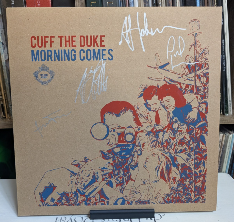 Cuff The Duke – Morning Comes   	Vinyl, LP Autographed0
