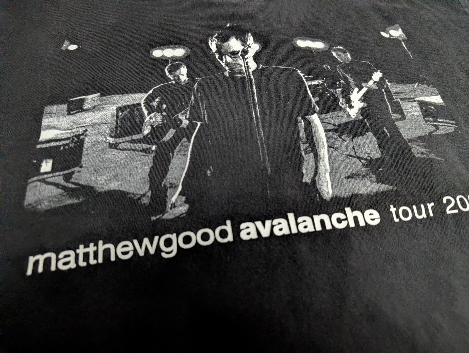 Matthew Good   2003 Avalanche Tour Shirt   SzM   AUTHENTIC3