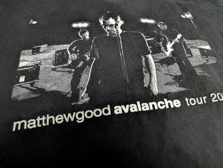 Matthew Good   2003 Avalanche Tour Shirt   SzM   AUTHENTIC3