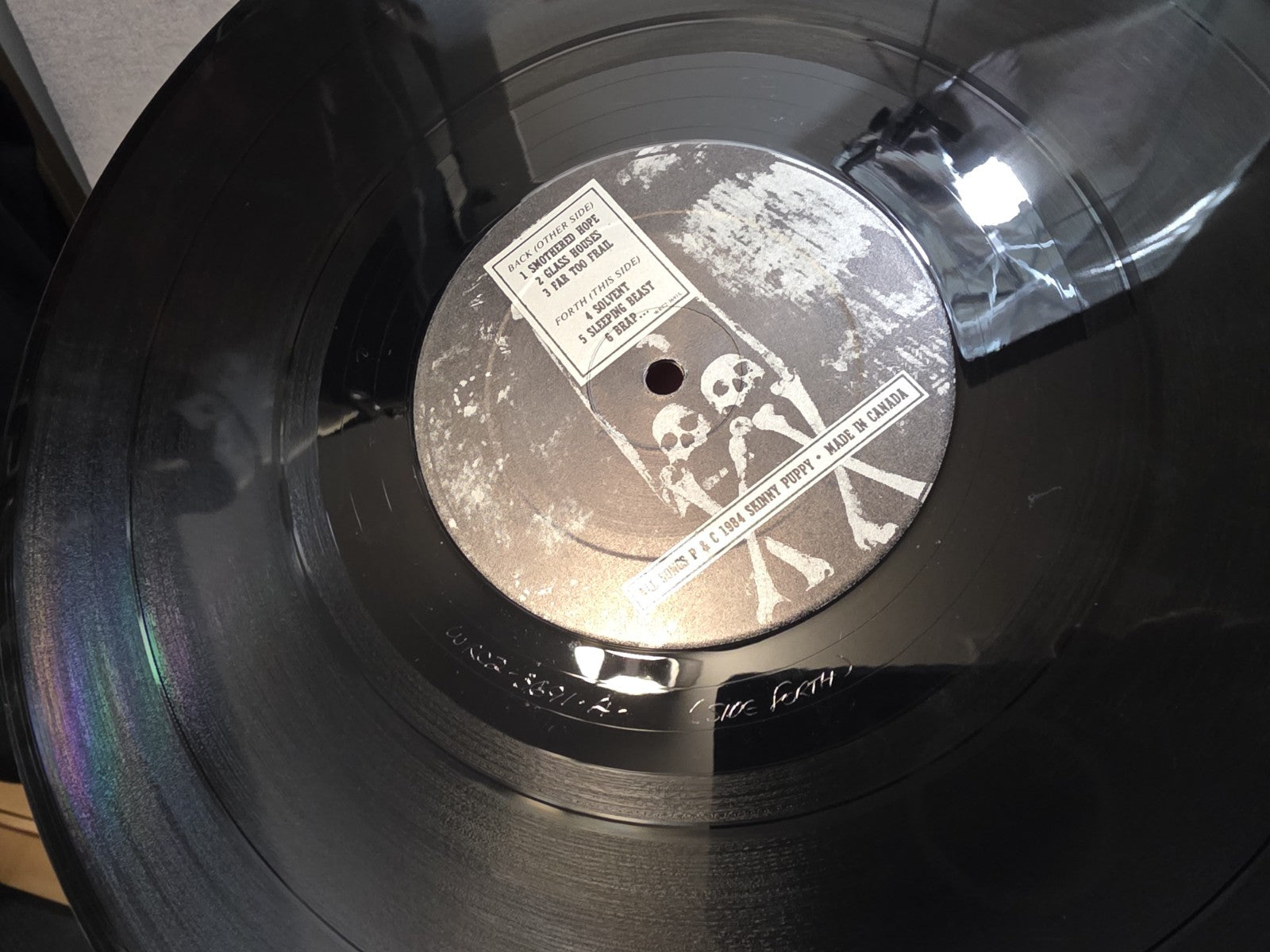 Skinny Puppy ‎– Remission   1984 CDN 1st Press 45RPM   12 NTWK 1211