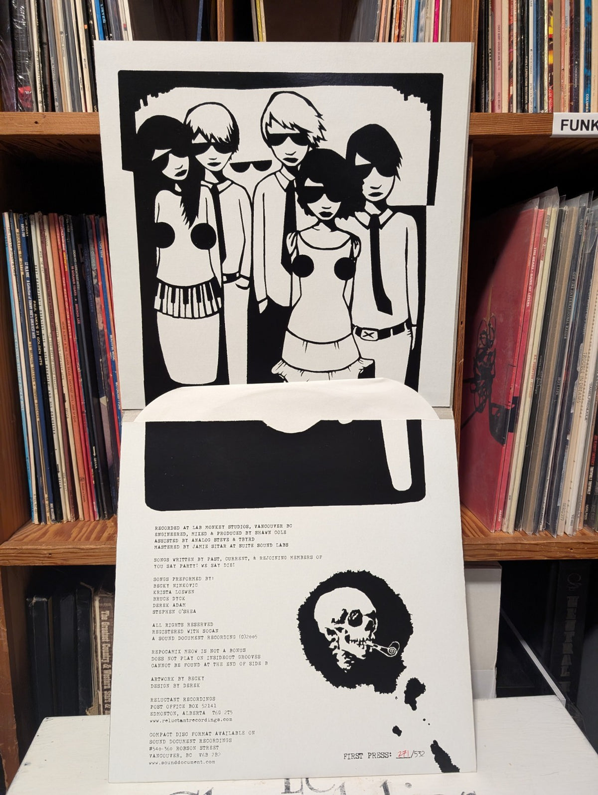 You Say Party We Say Die "Hit The Floor!" 12" LP *Limited Edition, Numbered*2