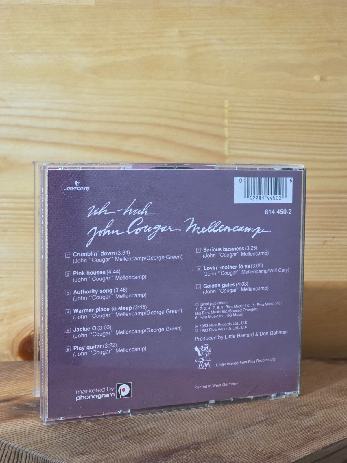 John Cougar  Mellencamp - Uh - Huh - CD1