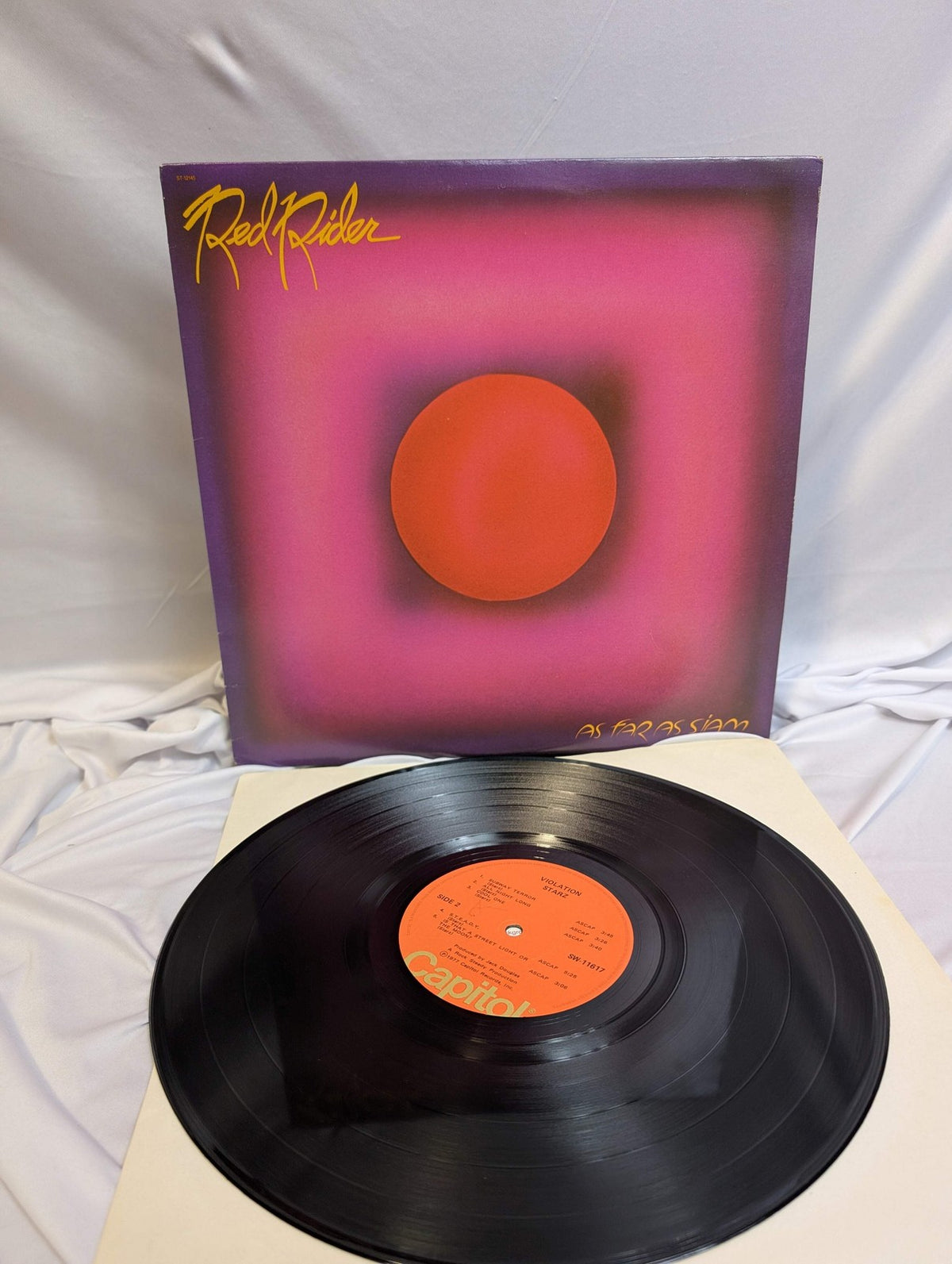 RED RIDER - AS FAR AS SIAM- LP- ALBUM-1981-#ST-12145