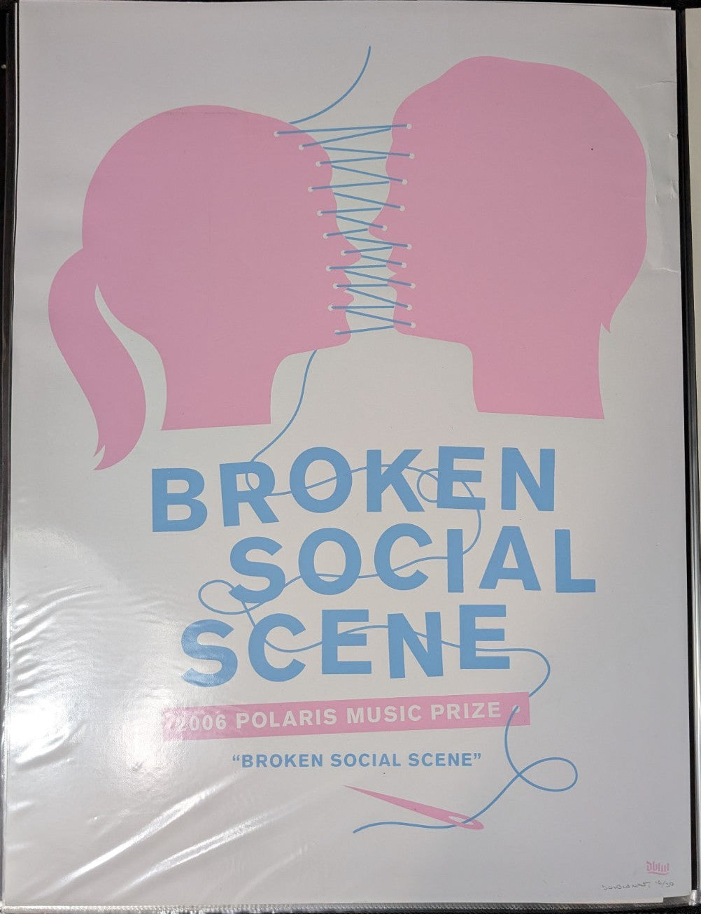 Broken Social Scene - 2006 Solaris Music Prize - Doublenaught Print #of30