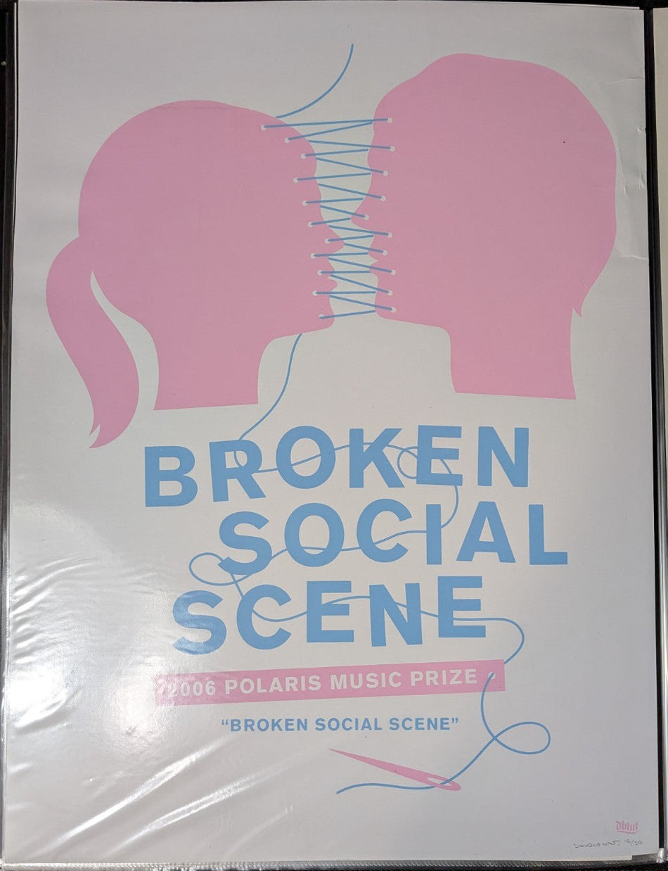 Broken Social Scene - 2006 Solaris Music Prize - Doublenaught Print #of30