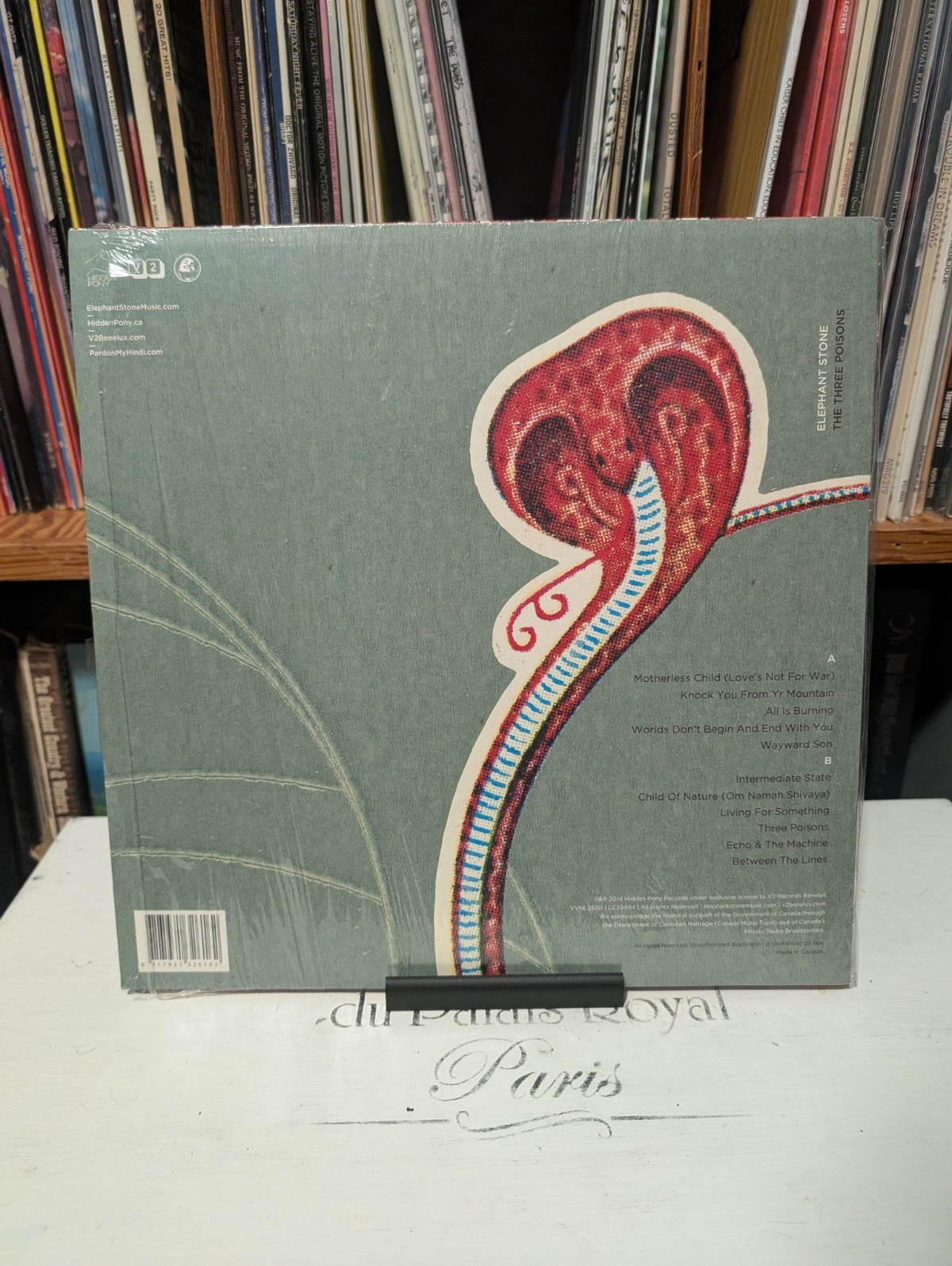 ELEPHANT STONE   THREE POISONS   12" RECORD + CD / OG PRINTED INSERTS1