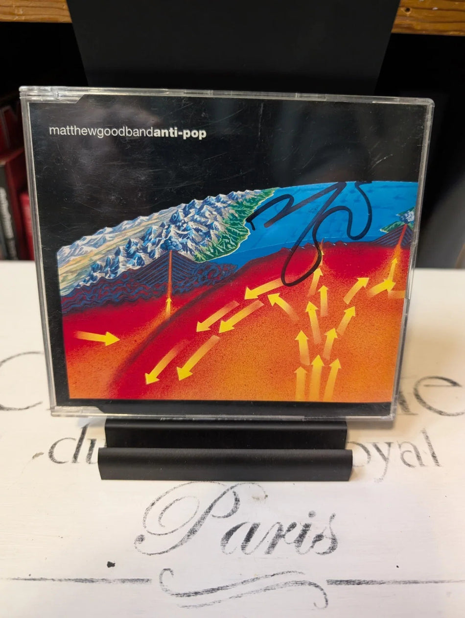 Matthew good band   Anti pop  CD 2001 Promo  Autographed  RARE0