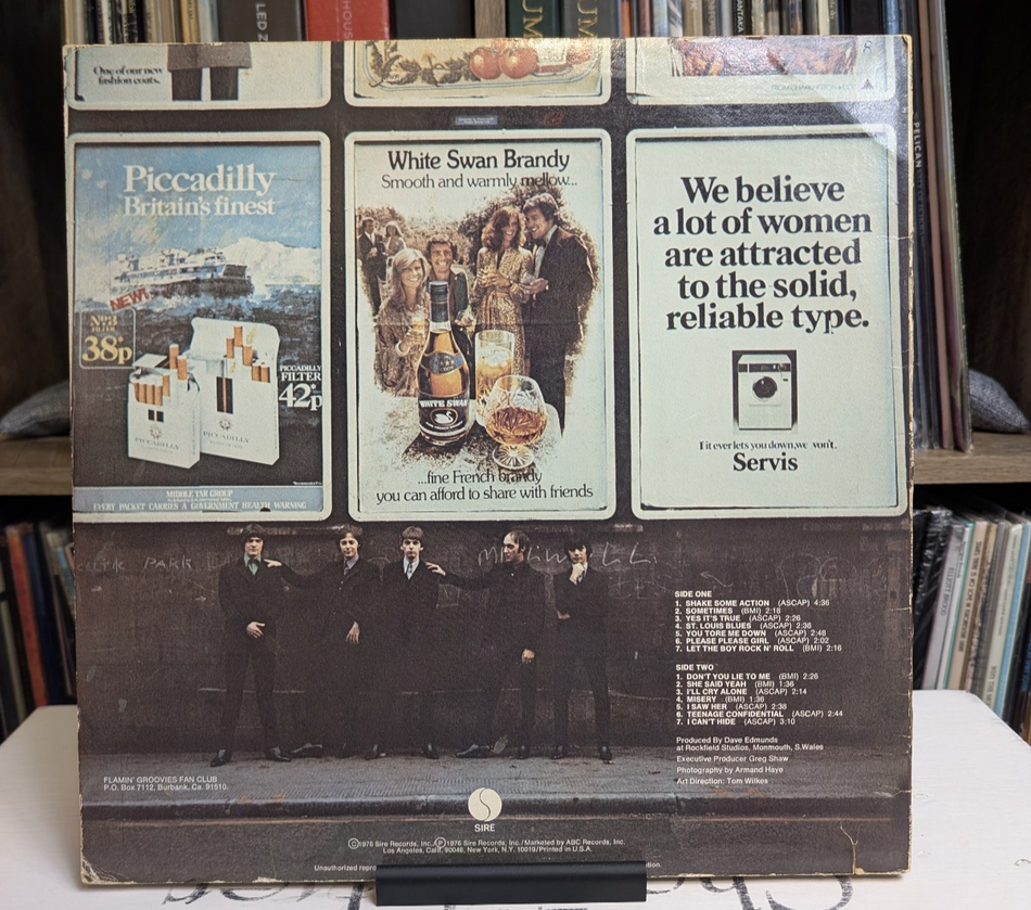  Flamin' Groovies* ‎– Shake Some Action  LP, Album, Stereo, Terre Haute  1976 1