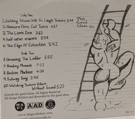 The Good Ideas - Turning The Crank - CD- *Super Rare*