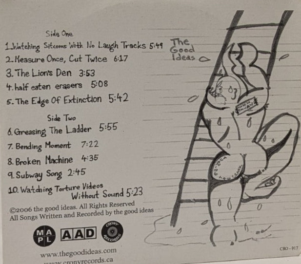 The Good Ideas - Turning The Crank - CD- *Super Rare*