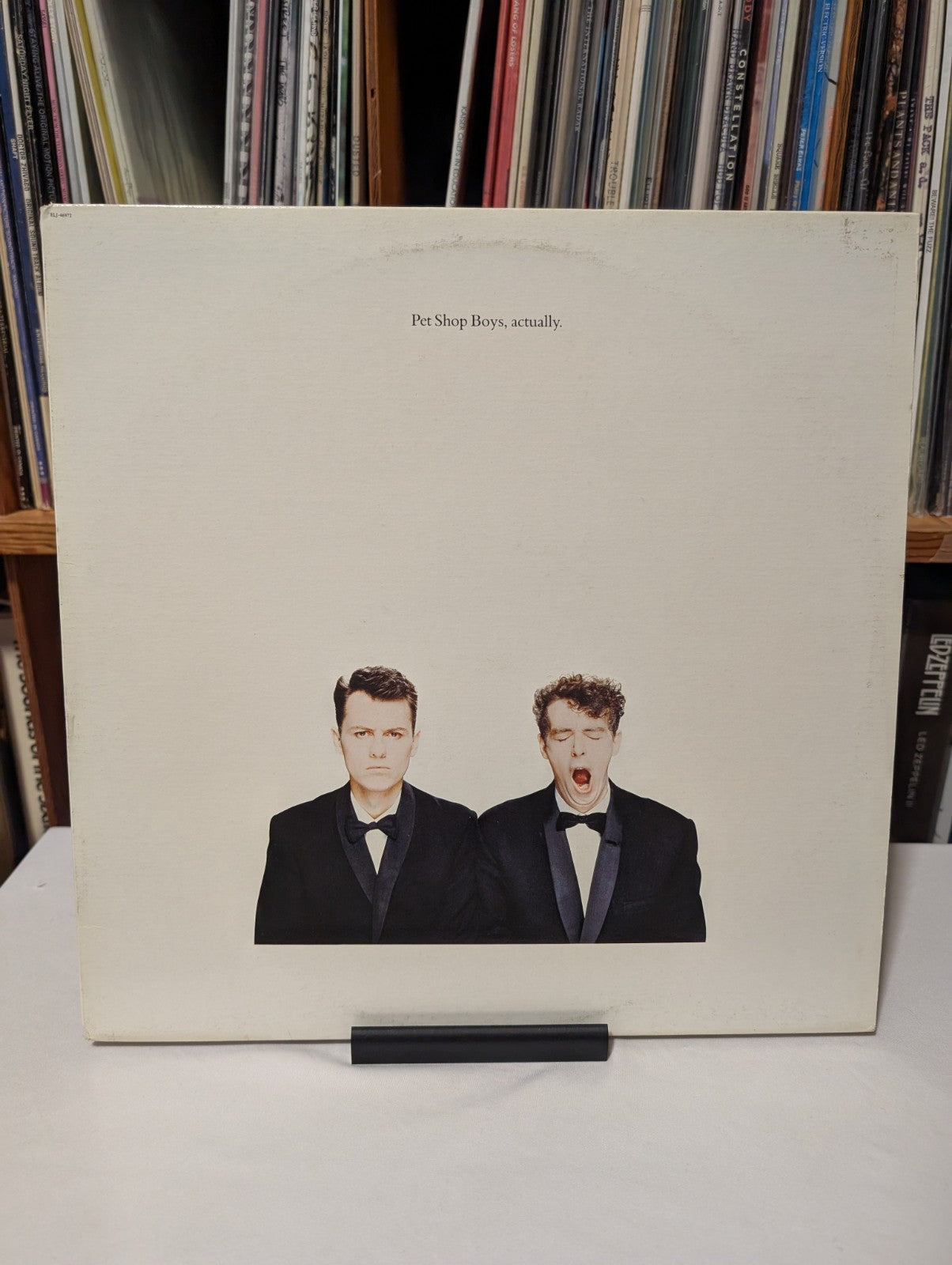 Pet Shop Boys – Actually, 1987 LP, EMI Canada ELJ 469720