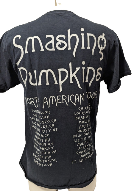 Smashing Pumpkins   2008 Tour T shirt W/ ALL DATES   Size Medium 1