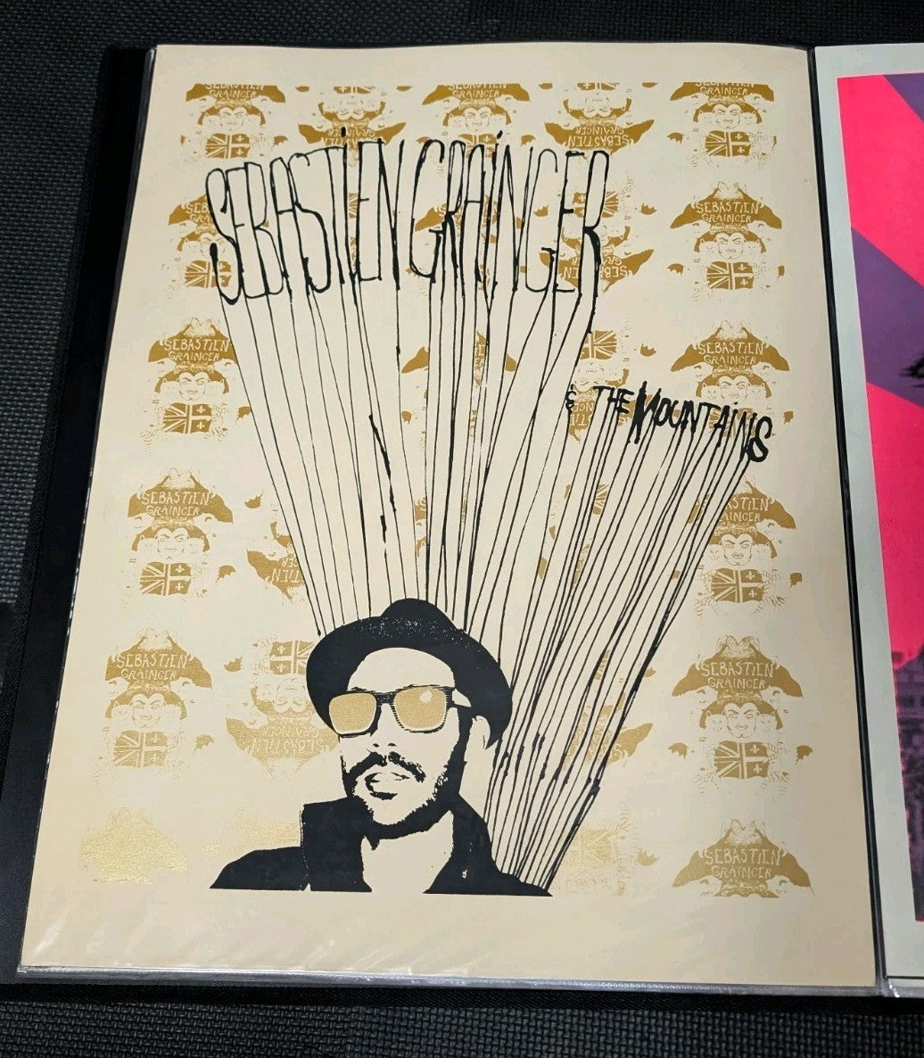 Sebastian Grainger & The Mountains Concert Poster