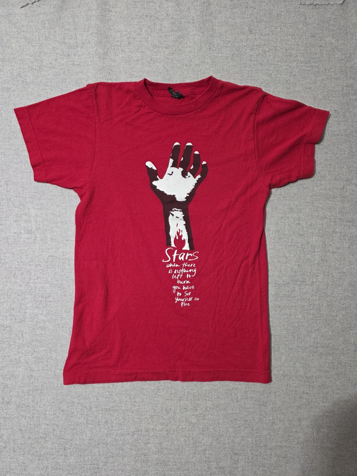 Stars   Set Yourself On Fire  Band T shirt Extra Small0