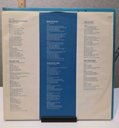 David Lindley - El Rayo-X - 12" Album - 1981 - Canada3