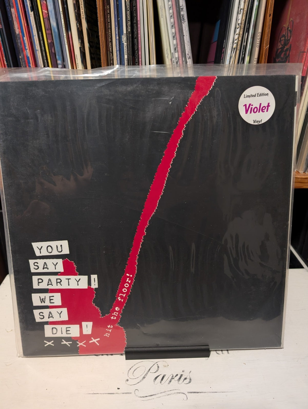 You Say Party We Say Die "Hit The Floor!" 12" LP *Limited Edition, Numbered*0