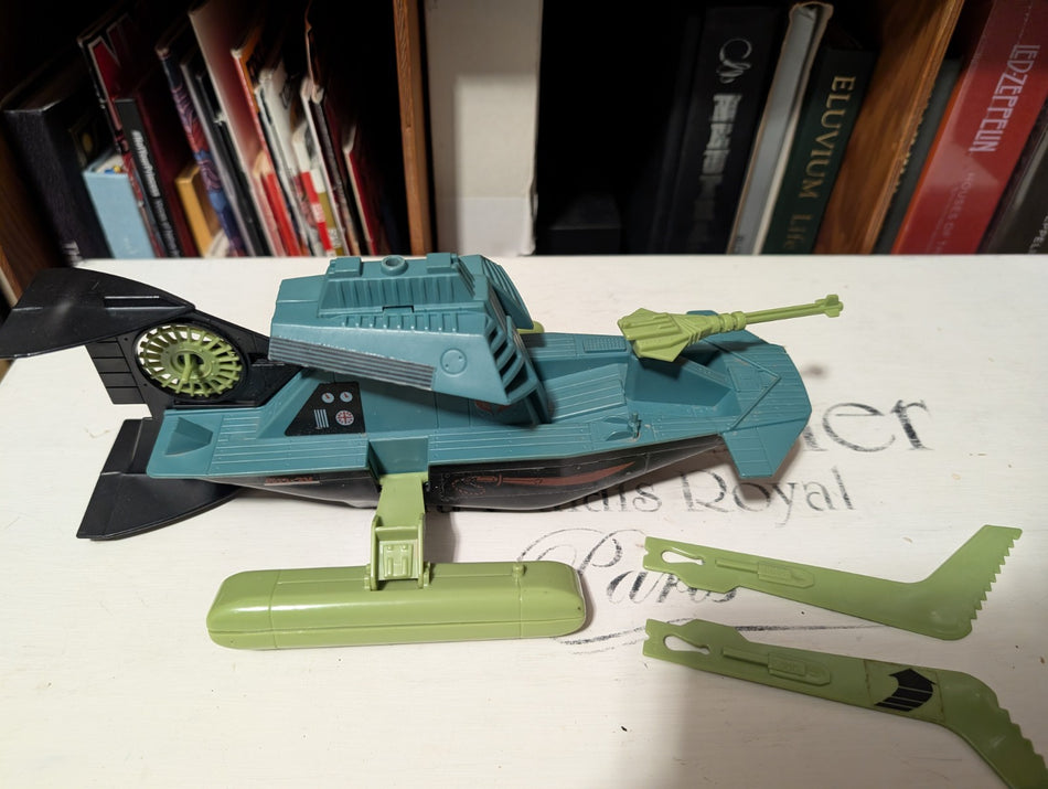 Cobra Dreadnok SwampFire Helicopter Boat Vintage GI JOE ARAH 3.75”missing Parts0