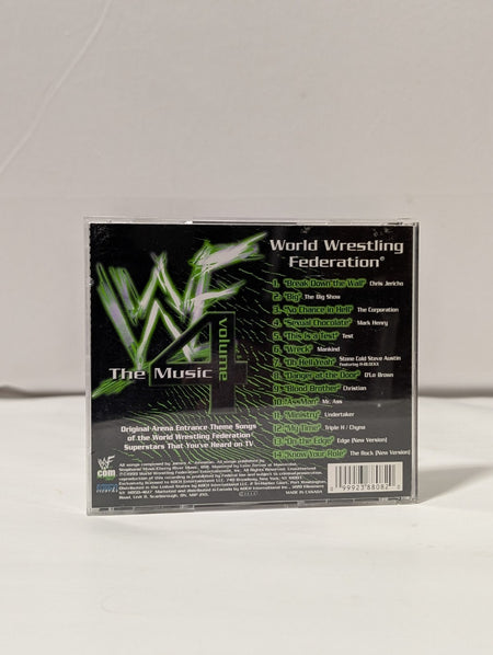 WWF - The Music - Volume 4 - CD - Compliation - 1999