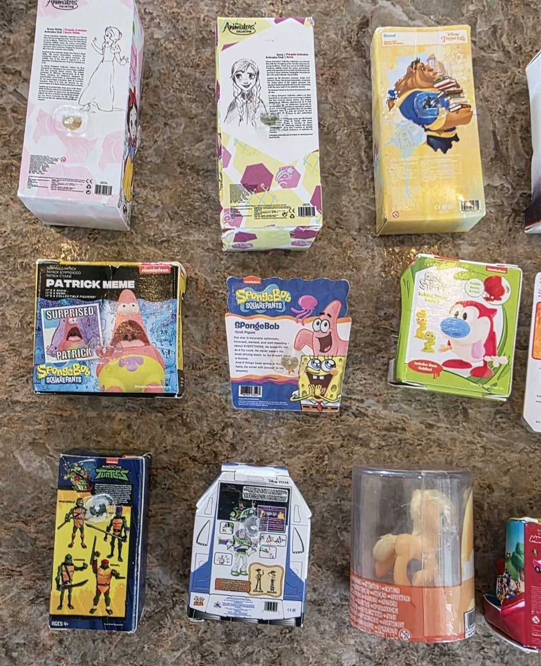 ZURU MINI BRANDS - Assorted 16 Piece -Lot- Disney, TMNT, Sponge Bob12