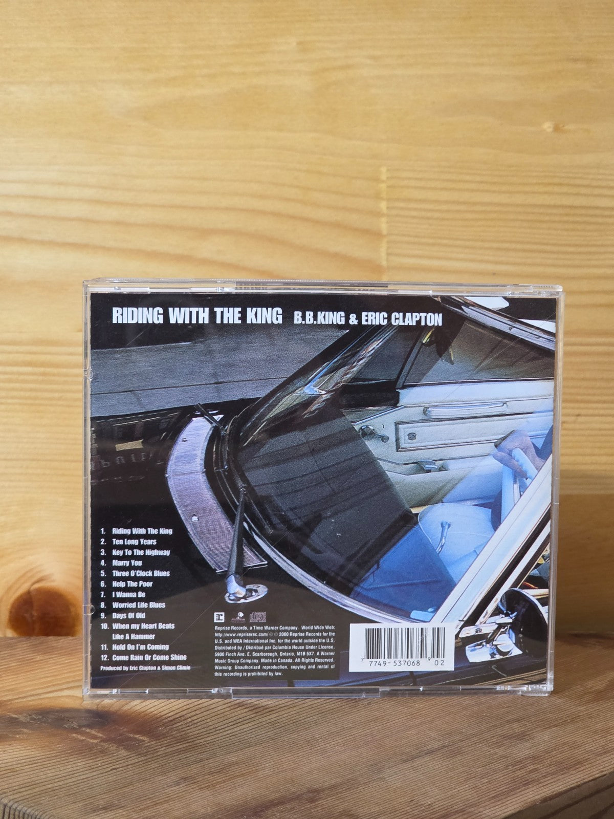 BB King & Eric Clapton - Riding with the King - CD3
