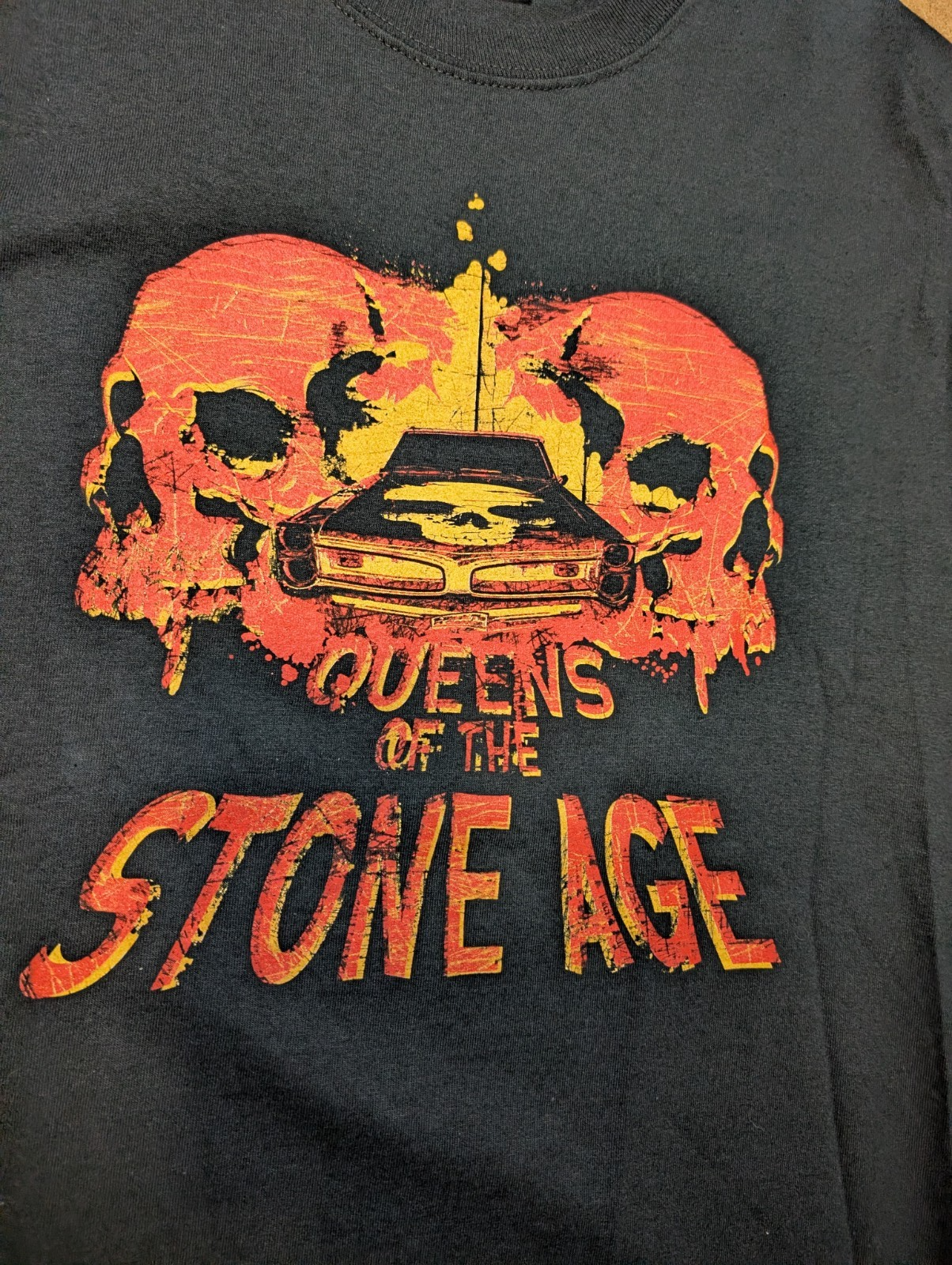 Queens Of The Stone Age   T Shirt 2007 Era Vulgaris Tour  Size Small3