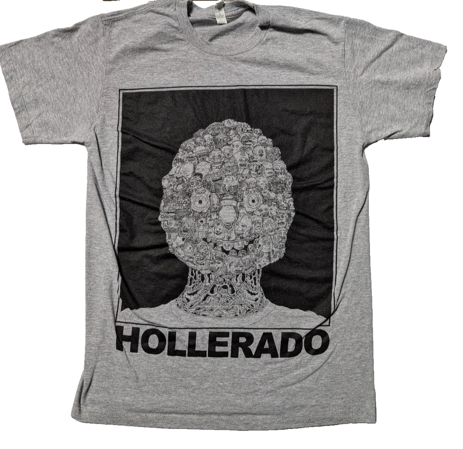 Hollerado 111 Songs  Band Tee Size Small   Rare Print0