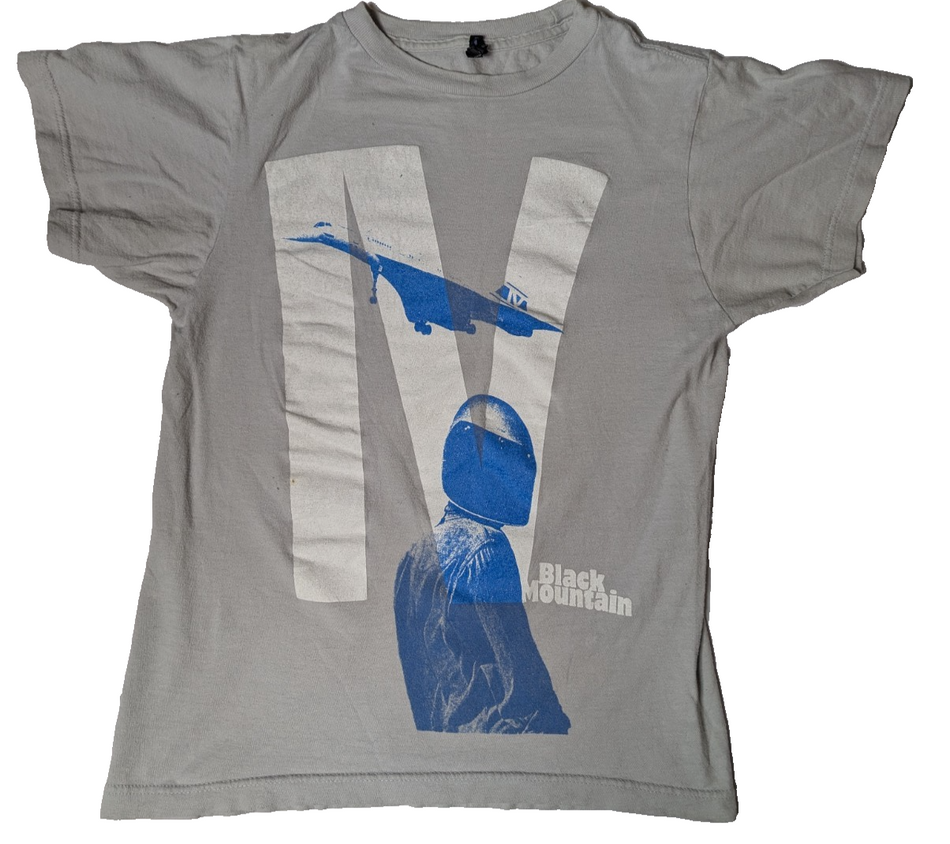 Black Mountain  Band Tee   Sz Small   OOP rare0