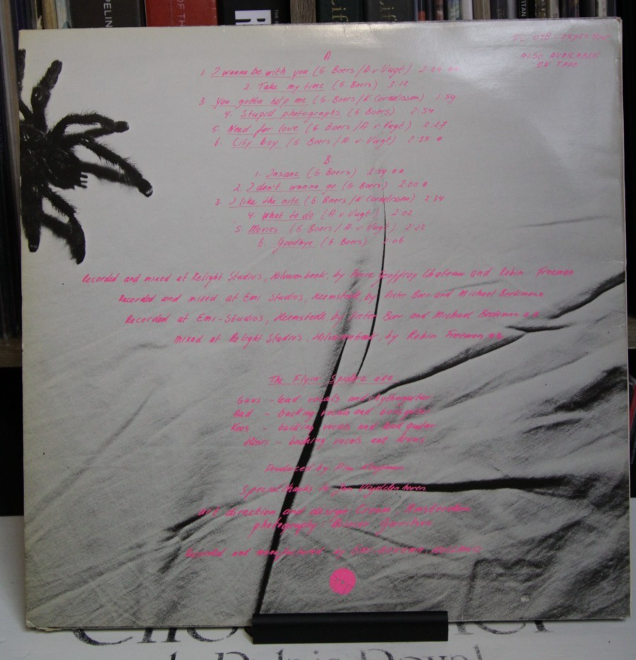 The Flyin' Spiderz 1977 LP 	Netherlands 5C 058 257251
