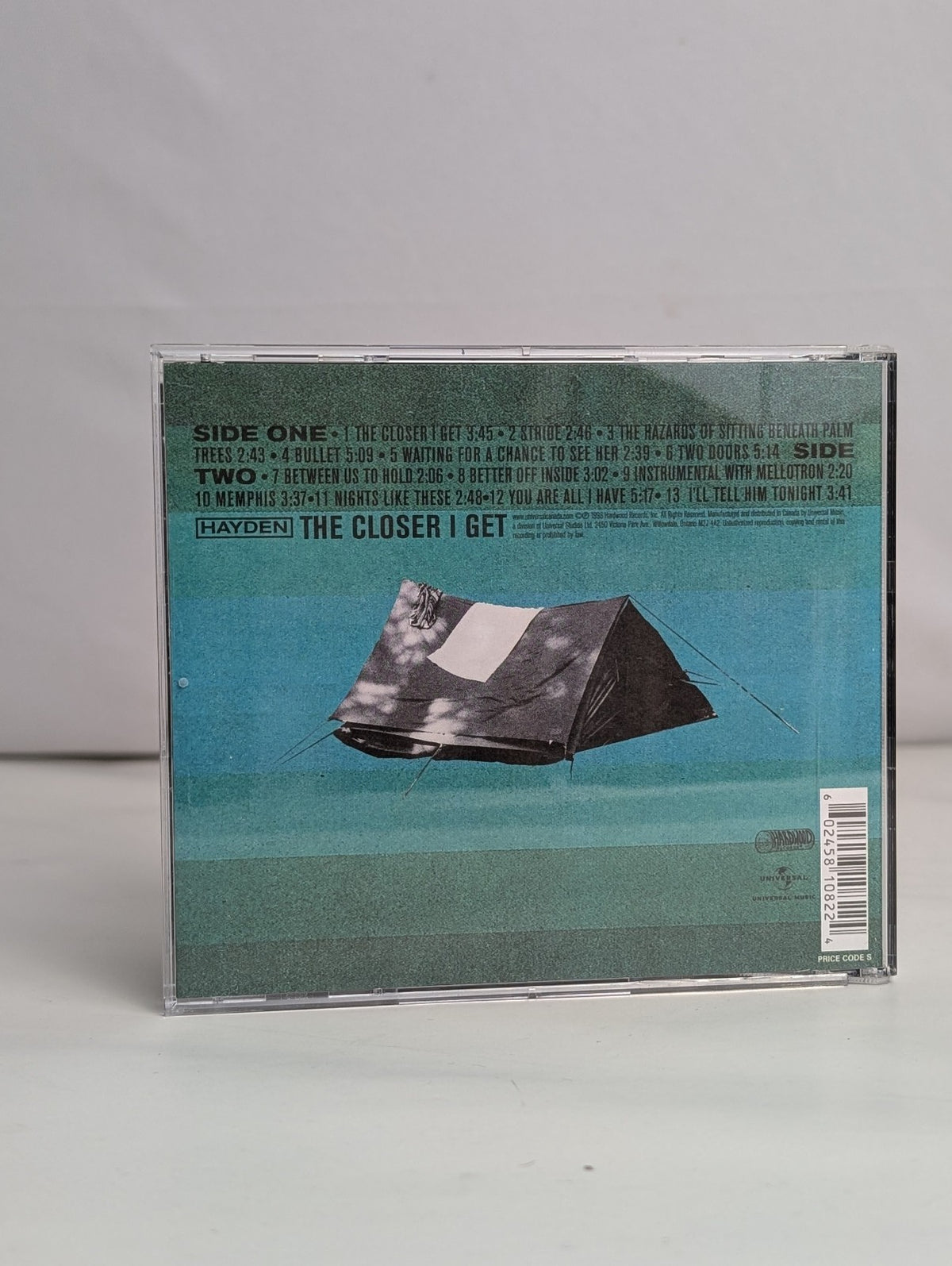 Hayden - The Closer I Get - CD- 1998