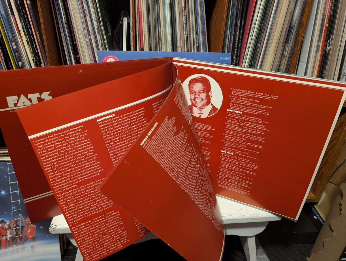 Fats Domino Lot of 3 Albums 4 x LPs   1975 Canada   Records6