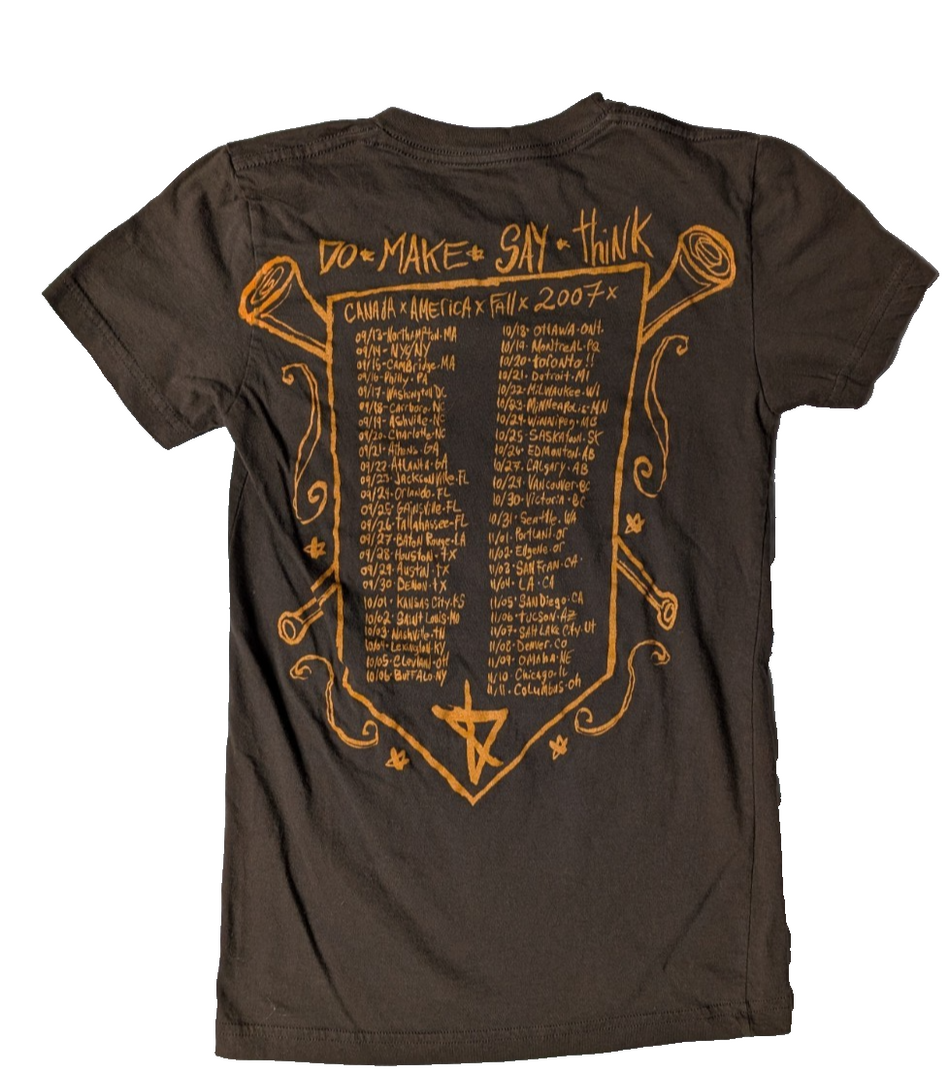 Do Make Say Think   Rust Tour Shirt   2018  Size Small   Vintage1