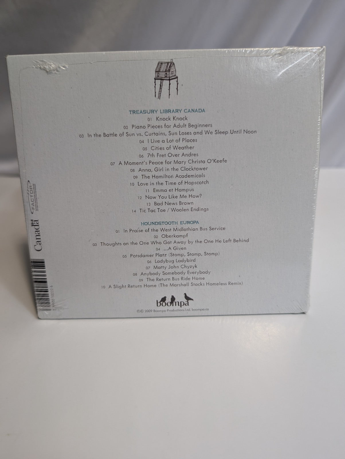 WOODPIGEON   TREASURY LIBRARY CANADA  CD1