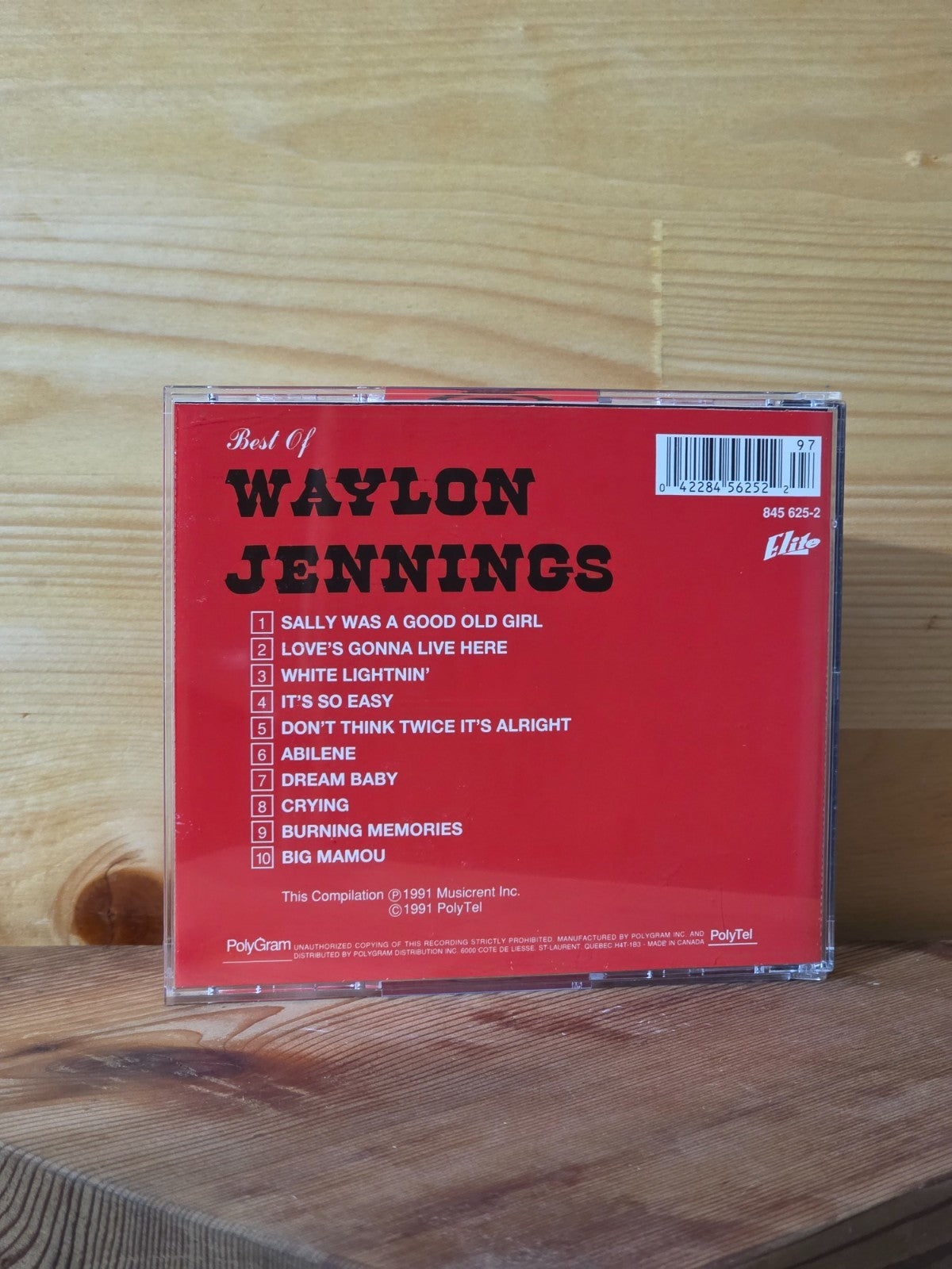 The Best Of Waylon Jennings - CD3
