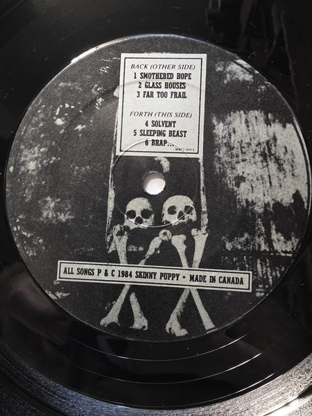 Skinny Puppy ‎– Remission   1984 CDN 1st Press 45RPM   12 NTWK 128