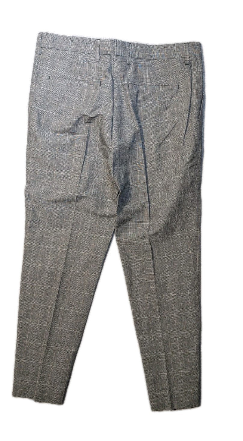 Topman Light Gray Plaid Suit Jacket(36R) & Pants(32R) - New With Tags3