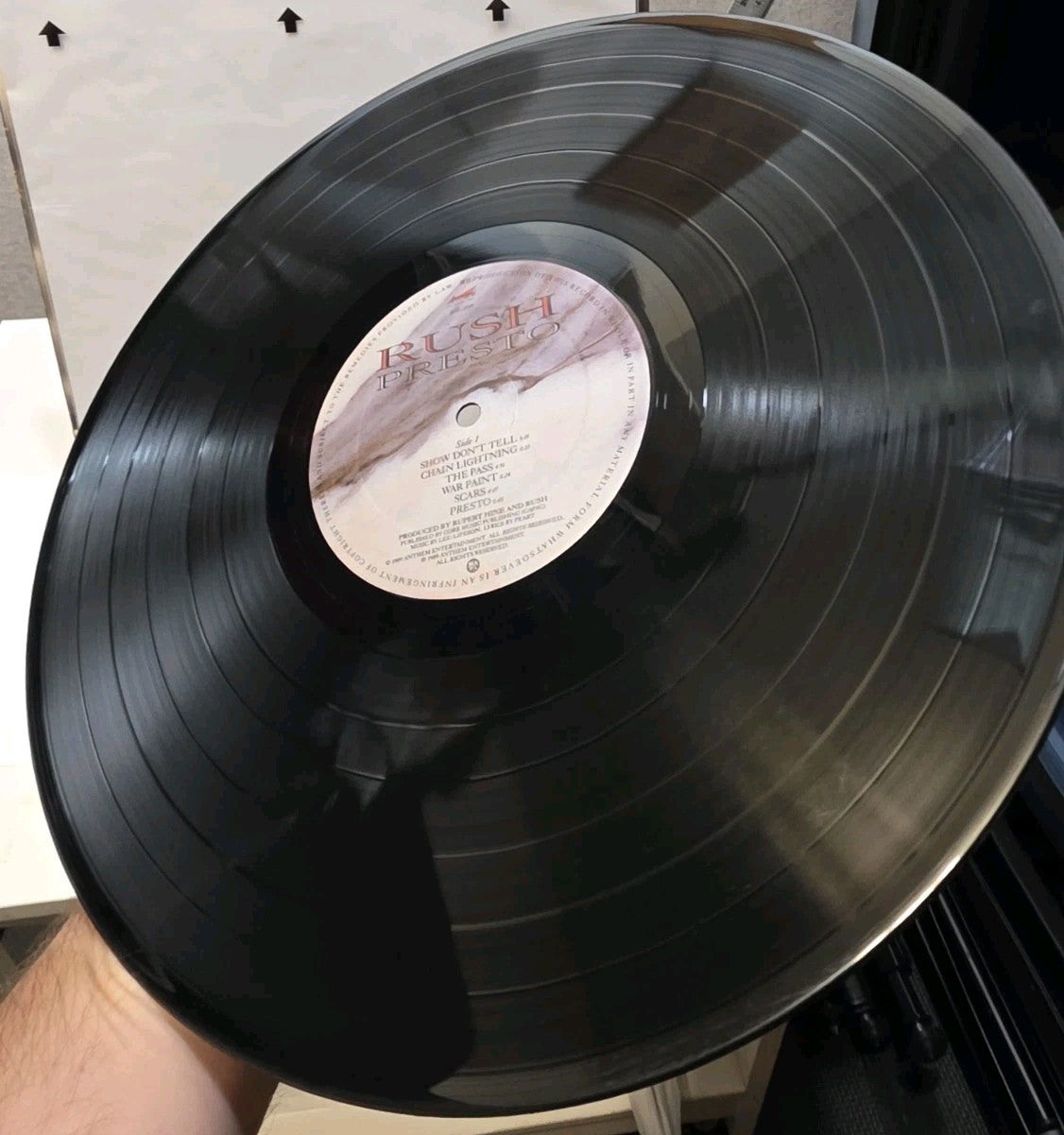 Rush - Presto - 12" Album - Canada - ANL- 1059- 19899