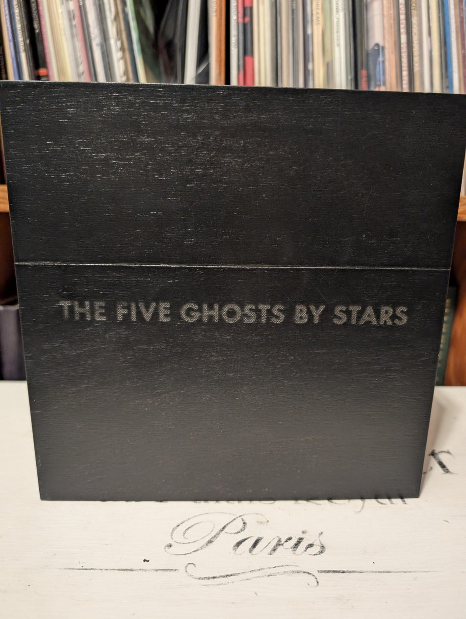 Stars   "The Five Ghosts" 7" Vinyl Record Box Set   Autographed   2010 Ltd Ed0