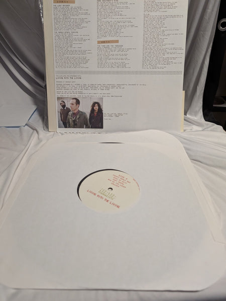 TED LEO AND THE PHARMACISTS   LIVING WITH THE LIVING   2XLP OG INSERTS & HYPE9