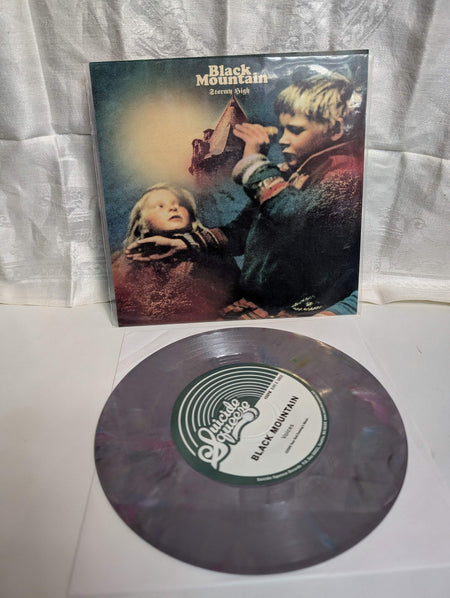 BLACK MOUNTAIN - STORMY HIGH -7" RECORD - MARBLED 