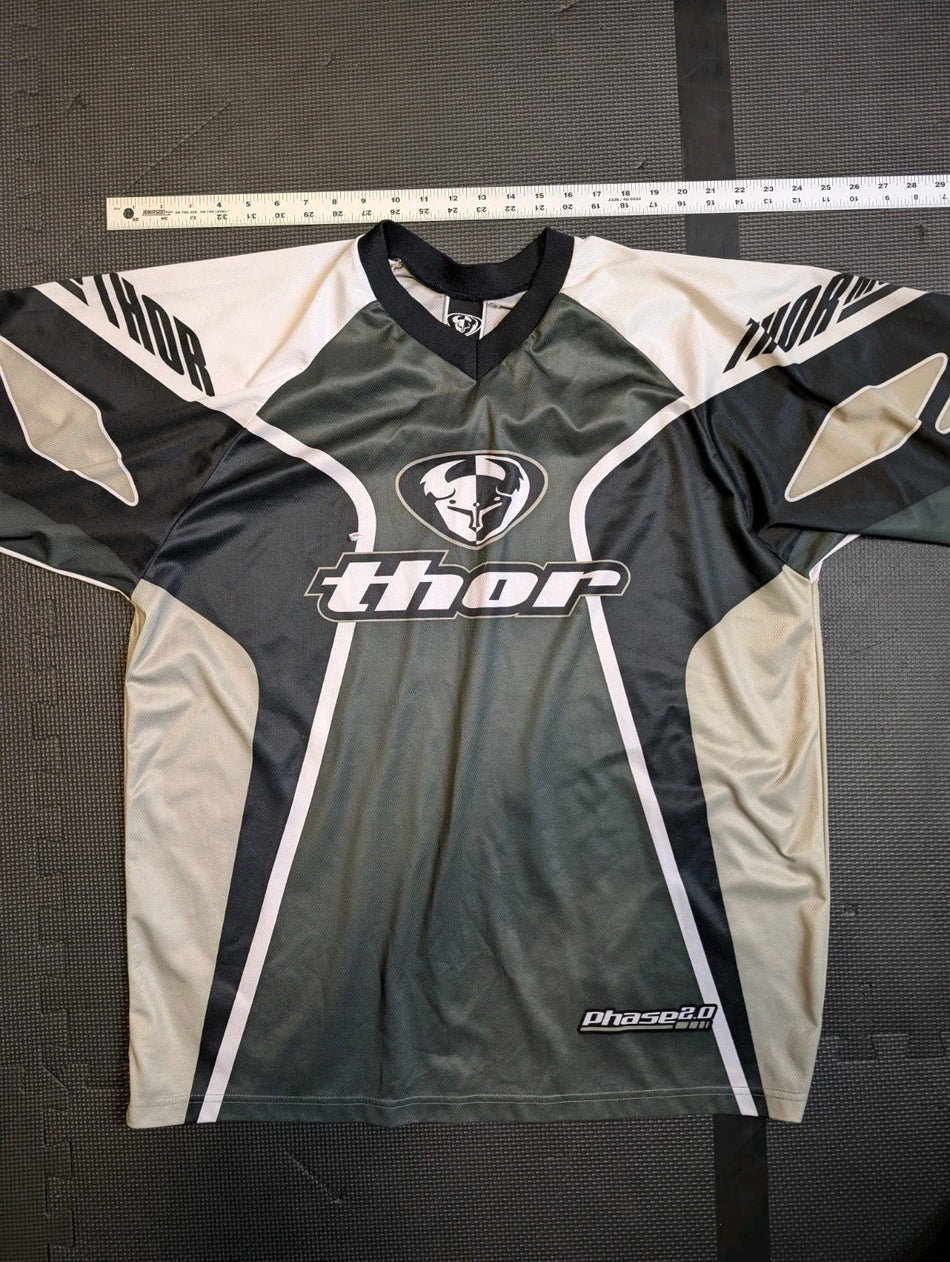 Thor  Phase 2.0  Motocross Jersey Mens  XL Long Sleeve Off Road Riding0