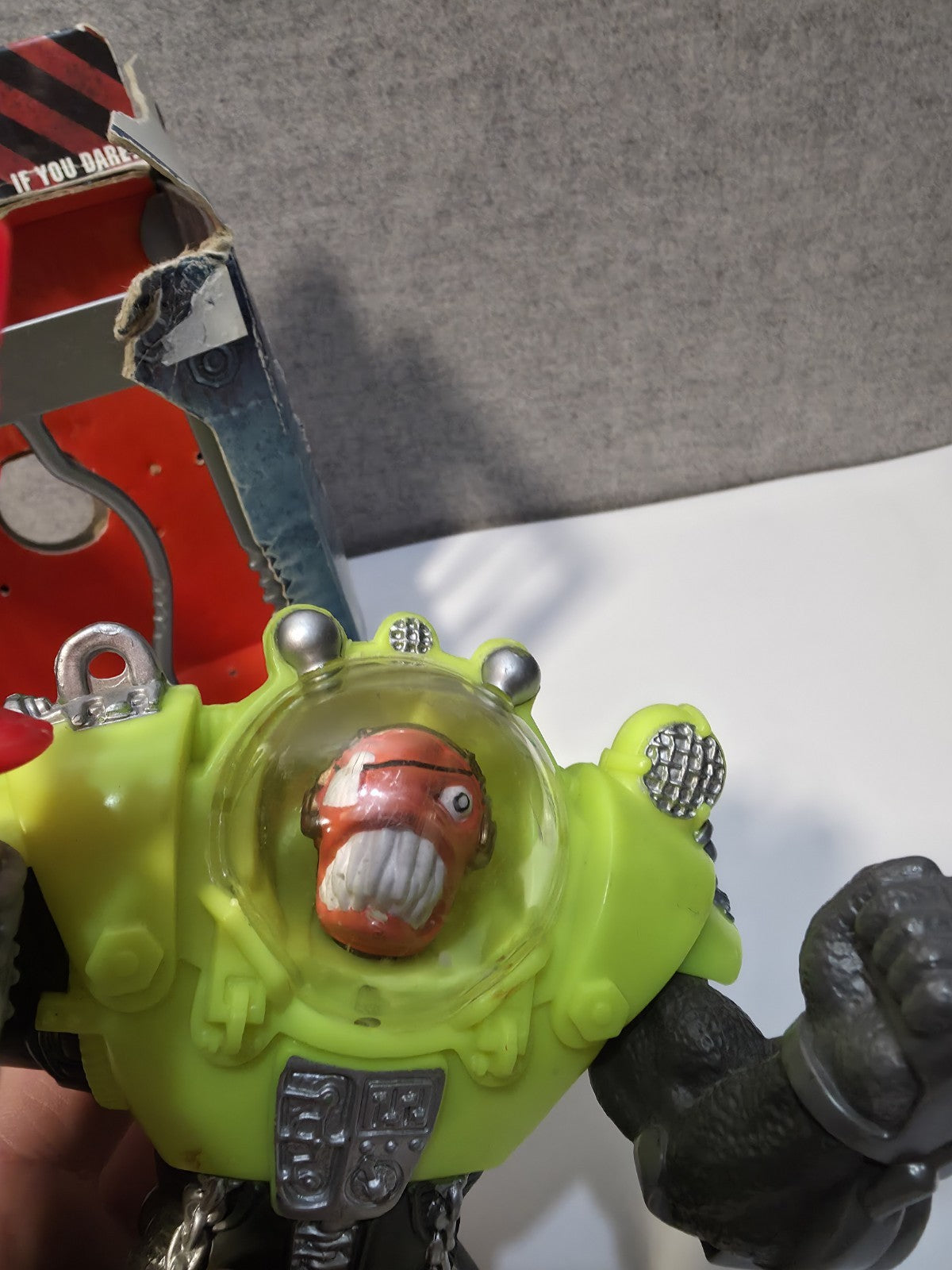 Vtg Street Sharks DR PIRANOID figure  100% original 1994 w missile & Box8