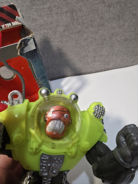 Vtg Street Sharks DR PIRANOID figure  100% original 1994 w missile & Box8