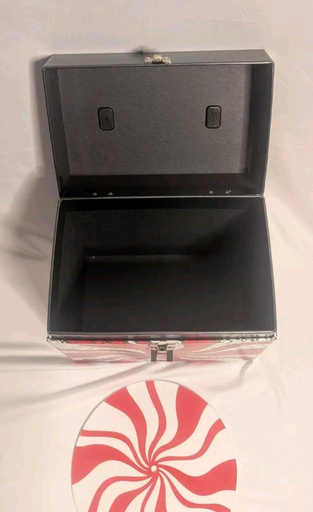 The White Stripes 7" Record Box -#OF1500 - Peppermint Swirl